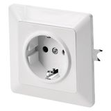 Schuko-stopcontact EMOS Schuko-stopcontact met randaarde IP20 16A, stopcontactserie EMOS