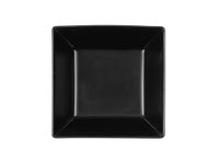 H&h Set 6 Piatti Fondi Boston Osaka Nero cm 17x17