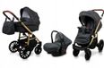 BabyLux® Poussette 3en1 – ASPERO - BLACK FLEX