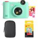 KODAK Smile+ 2-in-1 Digitale Camera & Fotoprinter Starterpakket + Draagtas + Zink 20pk - Groen