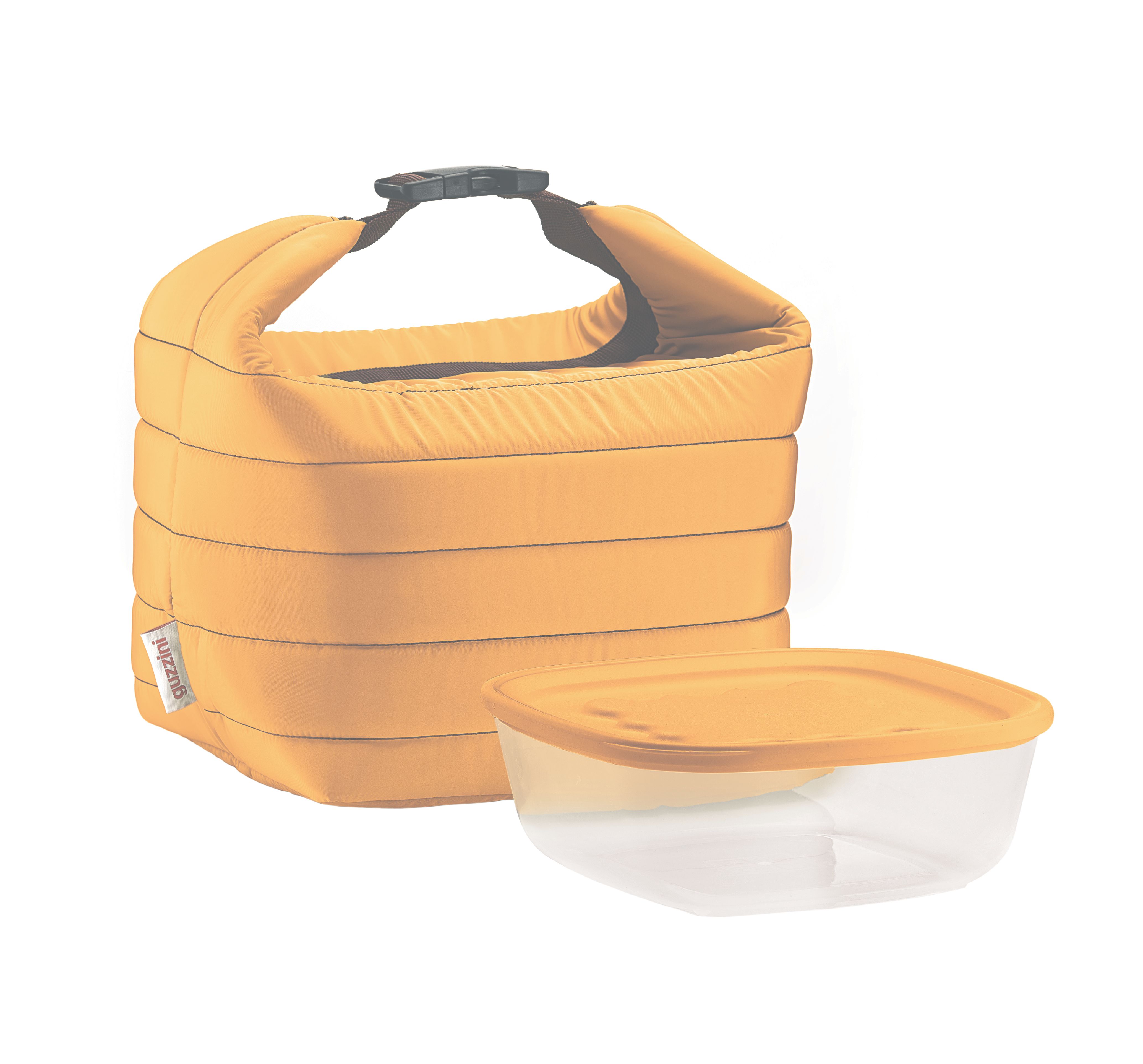 Fratelli Guzzini On the Go - Bruin/Oranje/Transparant