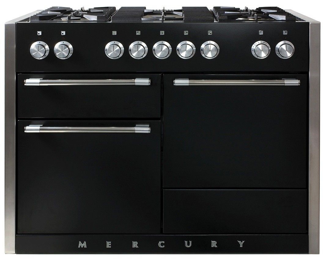 Falcon MCY1200DFMBEU - Fornuis - 120 cm - Zwart - Gas - Energieklasse A