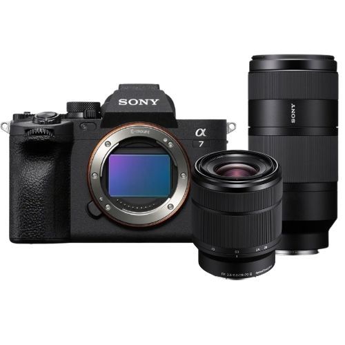 Sony A7 IV + FE 28-70mm f/3.5-5.6 OSS II + FE 100-400mm f/5.6-8 OSS