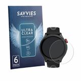 Savvies Screenprotector voor myPhone Adventure - Folie Beschermfolie transparant 6 Stuks