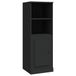 vidaXL Hoge kast, zwart, 36x35,5x103,5 cm, van houtvezel
