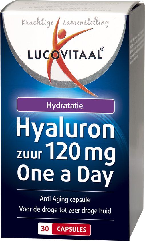 Lucovitaal Hyaluronzuur 120 mg One a Day - 30 capsules