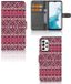 B2Ctelecom Samsung Galaxy A23 Telefoon Hoesje Aztec Paars
