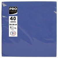 Pronappe Servetten 2-laags Blauw 38 x 38 cm 40 Stuks