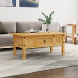 Prolenta Maison Exclusive Conferentietafel van Mexicaans grenenhout, Corona, 100x55x44 cm