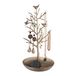Relaxdays Sieradenboom - Kettingen - Oorbellen - Armbanden - 30x16x15 cm - Metaal - Goud