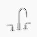 Dornbracht Tara Robinet de lavabo (montage en applique) Chrome