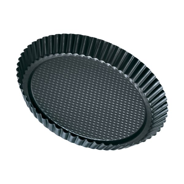 Zenker 6521 - Bakvorm - Rond - Zwart - 3.5cm - 230°C - Anti-aanbaklaag