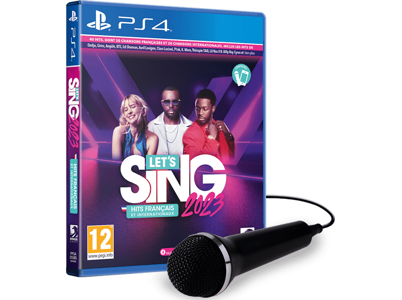 Koch Media Let's Sing 2023 Hits Frans & Internationaal + Microfoon FR PS4