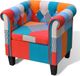 Prolenta Maison Exclusive Patchwork fauteuil, textiel