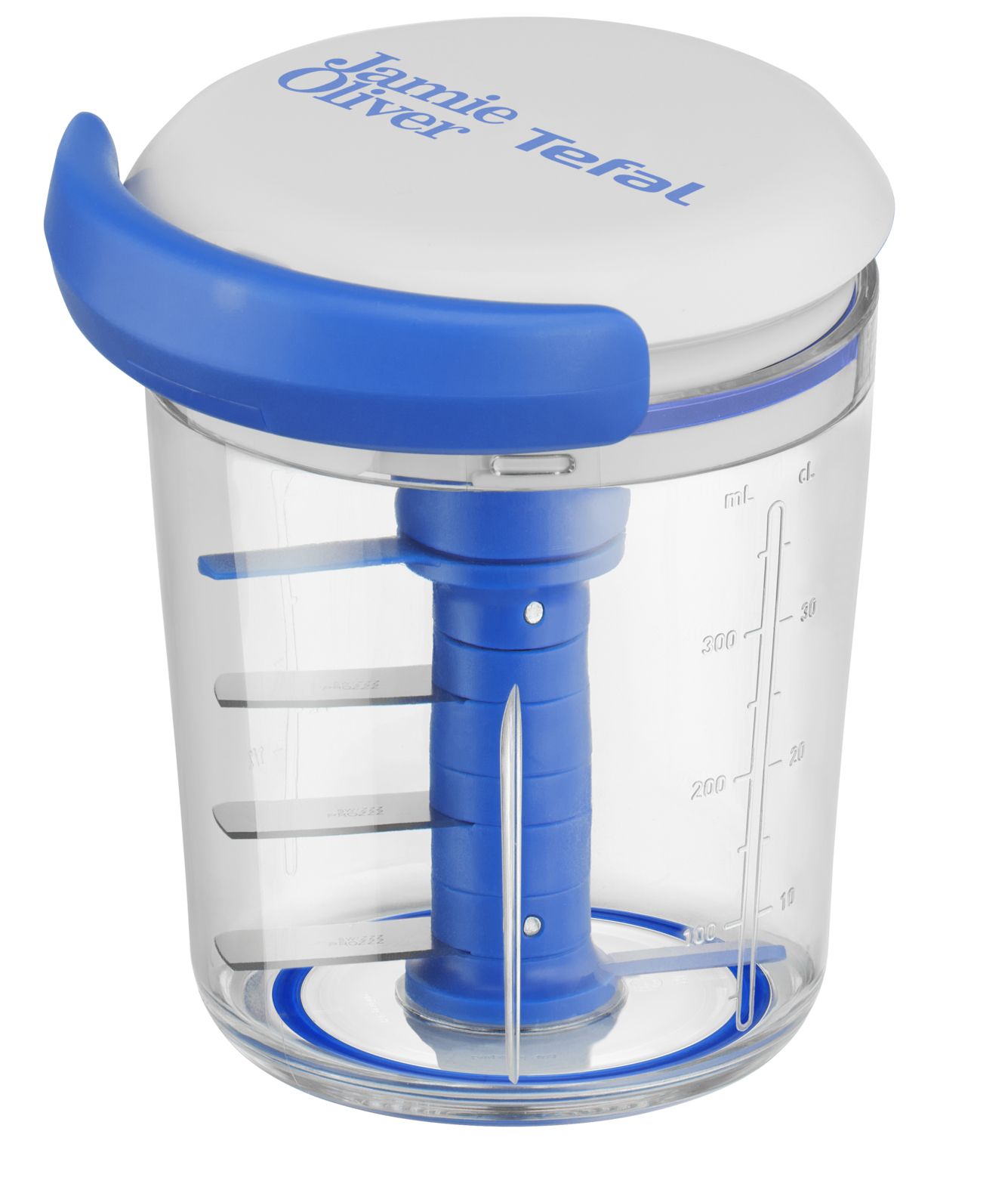 Jamie Oliver Tefal Jamie Oliver Chop & Shaker - 450ml - Blue/Transparent