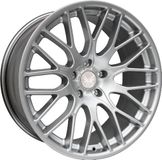 D&W Estoril zilver 8x18 5/112 ET45 VW Eos (1F), 85-147 kW, bj. 2005 Aluminium velgen.