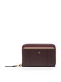 PIQUADRO - Porte-passeport à Fermeture Zippée - Femme - Bordeaux et Rose