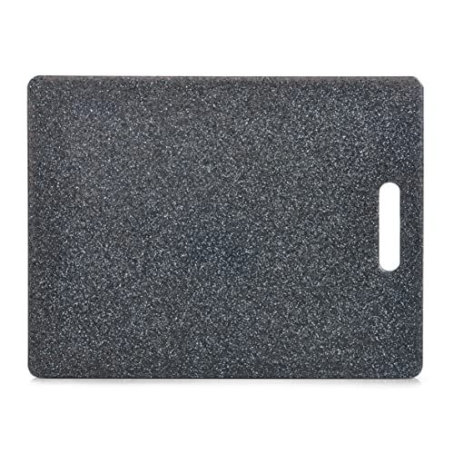 Zeller snijplank graniet-look kunststof ca. 36,5 x 27,5 x 0,8 cm