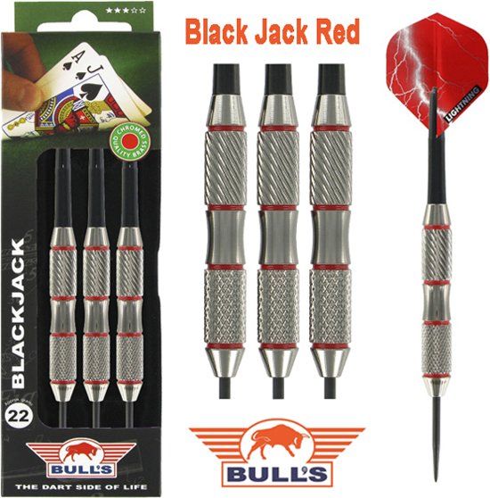 Bulls Blackjack Brass Red 21 gram