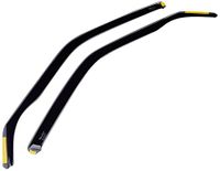 Heko 15260 Towequipe HEKO-15260 winddeflector voor Ford S-Max 2006, 5-deurs, compact ventiel, 2 stuks