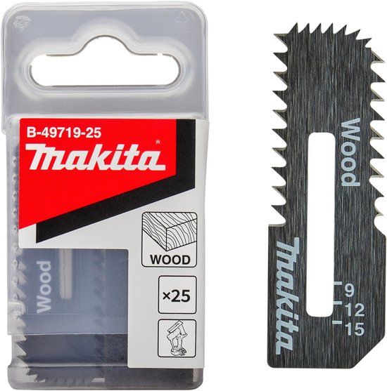 Makita Accessoires Makita Zaagblad 53x18x0,55mm Hout - B-49719-25