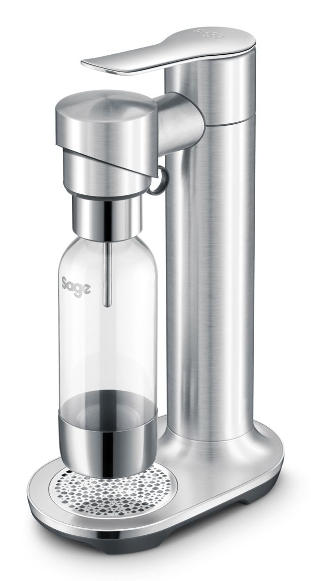 Sage InFizz Fusion Bruiswatertoestel - Roestvrijstaal Wit