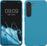 kwmobile telefoonhoesje geschikt voor Samsung Galaxy S23 - Back cover in Caribisch blauw