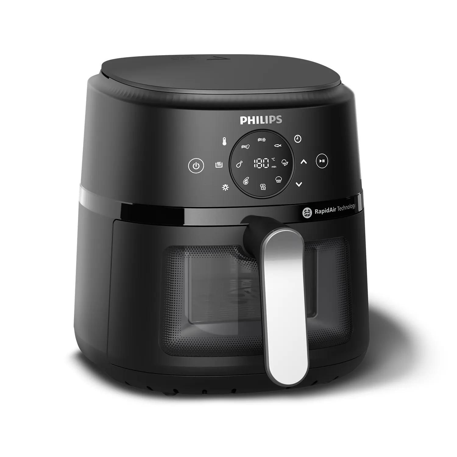Philips 2000 Series Airfryer - 3.2L, 1300W - Black/Silver