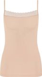 Triumph Feel of Modal Spaghetti Top Dames Onderhemd - Beige - Maat M