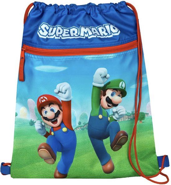 Undercover Super Mario Rugzak Met Koordjes Kinderen Polyester Multi Colour