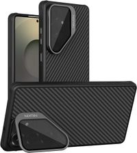 Nillkin - CarboProp Magnetic (avec cache objectif noir transparent) - Samsung Galaxy S25 Ultra - Noir