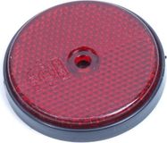 Huismerk Bol Reflector rond 60mm rood