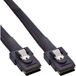 InLine 27624B Serial Attached SCSI (SAS)-kabel 0,75 m Zwart