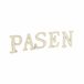 LOBERON Sierletters PASEN antiekwit