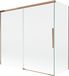 Mexen Rox paroi de douche coulissant 2 pièces 170 + 75 x 150 cm, transparent, or rose