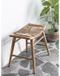 MUST Living Kruk Rex Teakhout - 55x42x50 cm