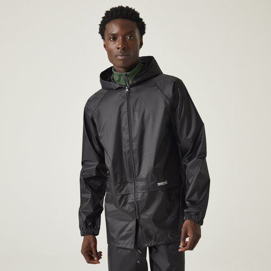 Regatta Stormbreak waterdichte shelljas voor volwassenen, unisex, XL, zwart