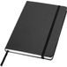Merkloos Zwart notitieboek gelinieerd A5 formaat Hardcover
