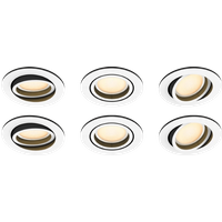 Philips Hue Milliskin inbouwspot White Ambiance - 6-pack
