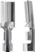 Vogt Verbindungstechnik Steekschoen Contactoppervlakte Vertind 100 stuk(s) (l x b) 13.7 mm x 3.8 mm