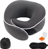 Unyqoos® Ergonomisch traagschuim nekkussen - grijs