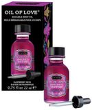 Kamasutra Raspberry Kiss - Likbare Olie - 22 ml