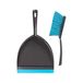 Elliott Stoffpan & Borstel Set, Grijs, One Size