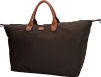 Charm London Buckingham Reistas Weekendtas Grote Hand & Schoudertas - Donkerbruin