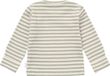 Noppies baby gestreepte longsleeve - groen/ecru