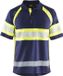Blakläder Blaklader UV-Poloshirt High Vis Klasse 1 3338-1051 - Marine/High Vis Geel - M