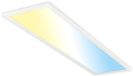 B.K.Licht BRILONER Piatto Plafondlamp LED Paneel Wit 100x25x6 cm CCT Instelbaar Dimbaar met Afstandsbediening EEK A