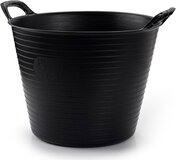 PLASTICFORTE Flexibele emmer/kuip - Zwart - 42 liter