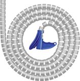HellermannTyton 161-64205 HWPP-16MM-PP-GY-K1 Kabelslang 16 mm (max) Grijs 2 m
