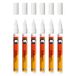 Molotow One4All 127HS Acryl Marker Glossy, 6 stuks, glanzend wit